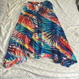 Tropical Multicolor Women's Skirt